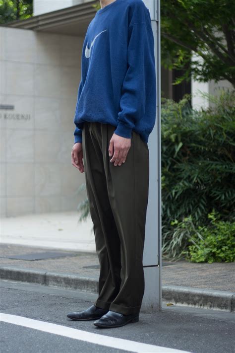 【FIFTY-FIFTY】1990s JOS.A.BANK 2-tuck slacks -10501- | cv