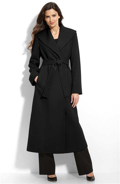 Fleurette Long Cashmere Wrap Coat | Nordstrom