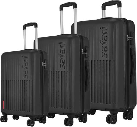 Safari Astra 8 Wheels 56, 66 and 76 Cms Small, Medium and Large Trolley ...