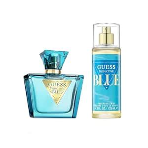 Guess Seductive Blue Eau de Toilette 75ml + Fragrance Mist 125ml (Pack ...