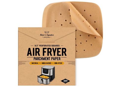 Baker’s Signature Perforated Parchment Paper Air Fryer Liners — Tools ...