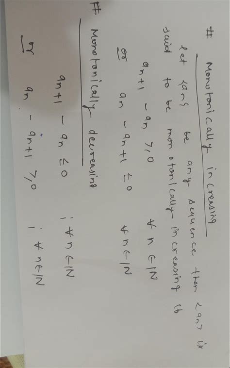 Image result for Monotonically Increasing Function