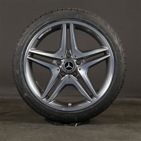 18 inch summer wheels original Mercedes A-Class AMG W17