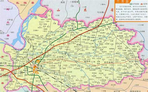 河南省兰考县地图最新版下载-兰考县地图全图高清版电子版 - 极光下载站