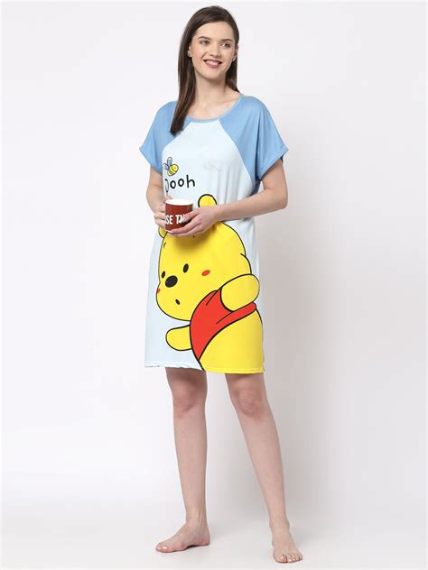 Klotthe Women MultiColor Cartoon Printed Cotton Blend Long Top – KLOTTHE®