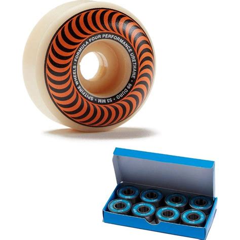 Spitfire F4 99D Classics Skateboard Wheels - 53mm with CCS ABEC 7 ...