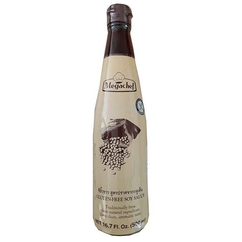 Gluten-Free Soy Sauce 500ml Megachef