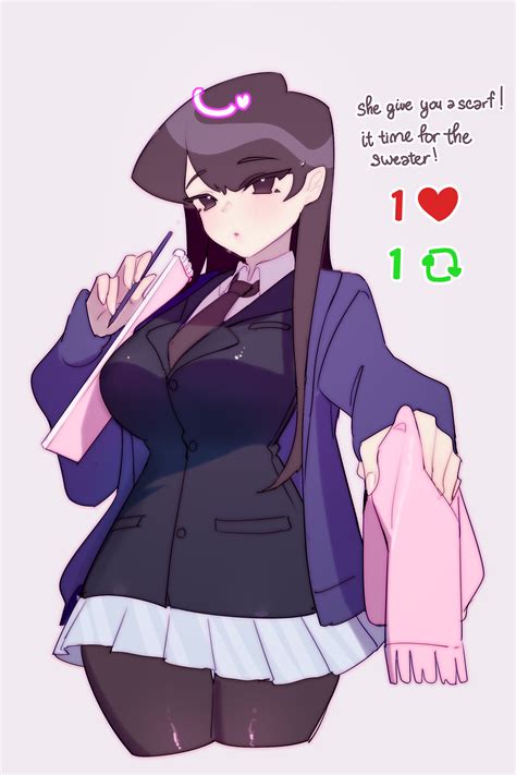 komi shouko (komi-san wa komyushou desu) drawn by mae_algae | Danbooru