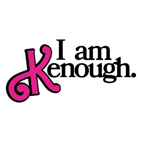 I Am Kenough PNG I Am Kenough SVG Barbie Ken Design Barbie - Etsy Singapore