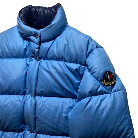 vintage MONCLER ice blue color down jacket | NOIR ONLINE