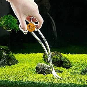 Sage Square Professional Aquarium Tongs Scissor Long Stainless Steel ...