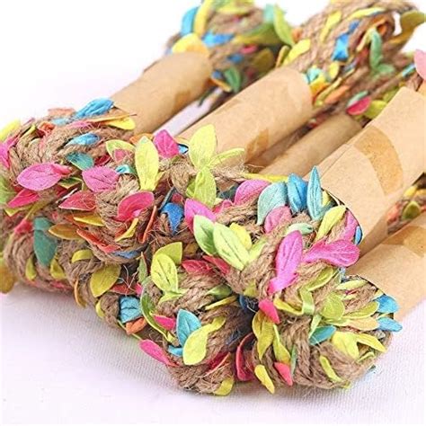 Samvardhan Pack of 2 Leaf Rope Natural Hessian Jute Twine Rope Burlap ...