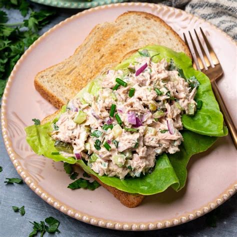 Healthy Tuna Salad Without Mayo – Skinny Spatula