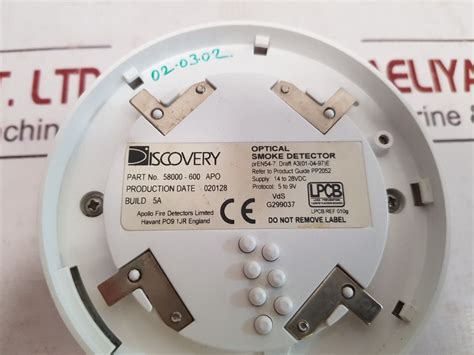 Apollo Discovery 58000-600 Apo Optical Smoke Detector – Aeliya Marine