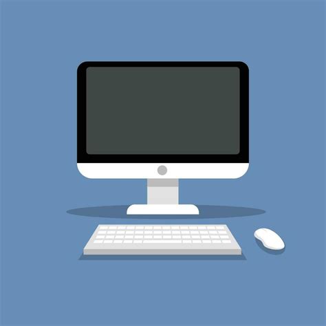 Desktop Computer Vector 的图像结果