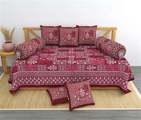 Diwan Set - Cotton Printed Diwan Set Manufacturer from Jaipur
