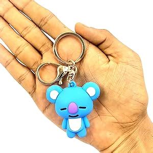 Trunkin Multicolour Cute Koya BT21 Kpop Character Doll Fancy Keychain ...