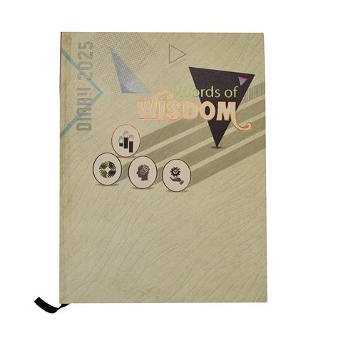 Cubic 2025 WISDOM Theme| Executive diary|B5 Size|Month Cut| Natural ...