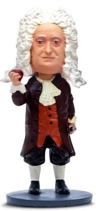 VIEWZONE Sir Isaac Newton Standing Bobblehead for Car Dashboard Office ...