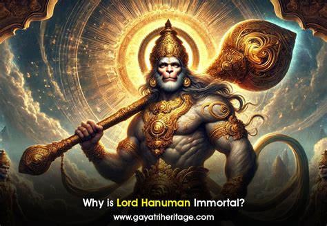 Why is Hanuman Immortal? – Gayatri Heritage