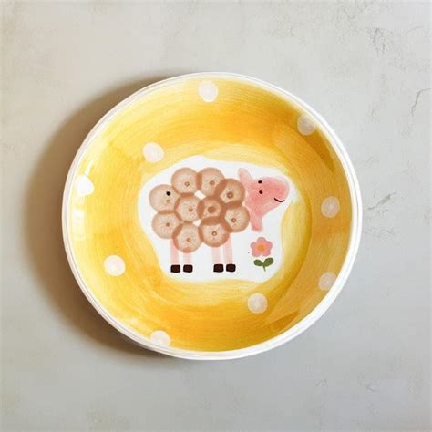 Buy Quirky Farm Handpainted Wall Plate - Sheep Online in India | Vaaree
