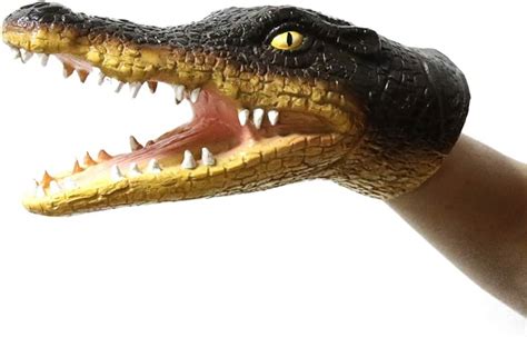 FantasyParty Realistic Crocodile Hand Puppet for Kids and Adults India ...