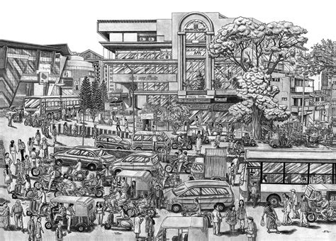 Jugaad, traffic jams and quiet nights: A French illustrator captures ...