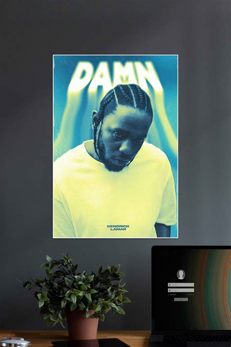 DAMN | Kendrick Lamar | Music Artist Poster | Posterized.in