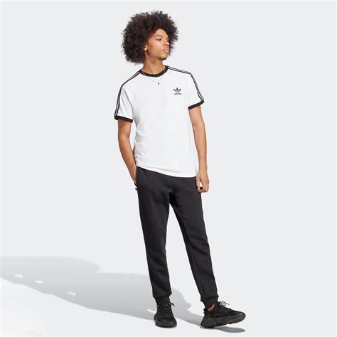 ADIDAS ORIGINALS | ADICOLOR CLASSICS 3-STRIPES TEE { WHITE/BLACK ...