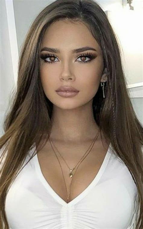 Pinterest | Stunning brunette, Brunette beauty, Beautiful women faces