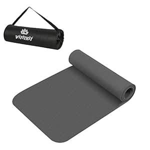 VIFITKIT Yoga Mat with Free Yoga mat Bag Anti Skid Yoga mat for Gym ...