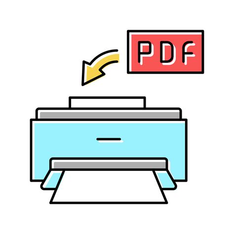 Image result for PDF Print Icon