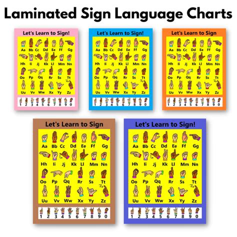 Image result for Sign Language Learning Chart