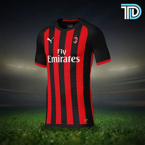Ac Milan 10 11 Home Kit