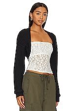 Free People Iris Shrug in Black | REVOLVE