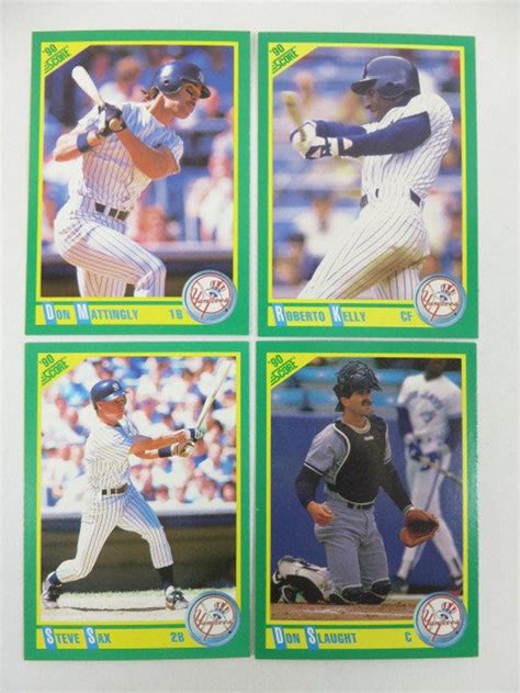 Complete Set Of 1990 Baseball Cards at George Tarenorerer blog