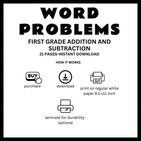 Image result for Math Problems for First Graders