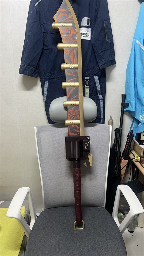 ⚔️ Lei Heng's Weapon - Limbus Company Cosplay 3D Model (뇌횡 - 림버스 컴퍼니)・ 3D File for 3D printing・Cults