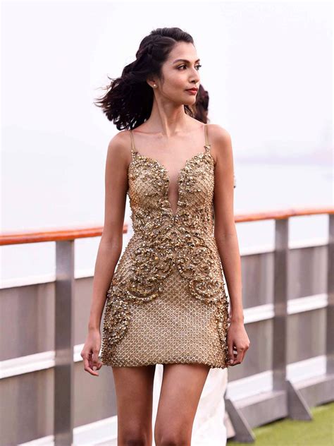 Buy Arabian Camisole Style Beaded Dress Online – Monisha Jaising
