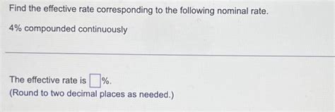 Image result for Effective Rate Compounded Continuously Formula