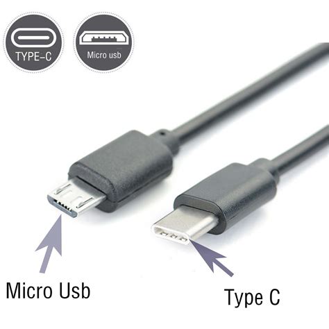USB 3.1 Type-C To Micro-B Micro USB Charging Data Transfer otg Adapter ...