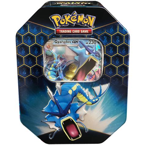 Pokemon TCG: Sun & Moon Hidden Fates - Gyarados-GX Collector's Tin ...