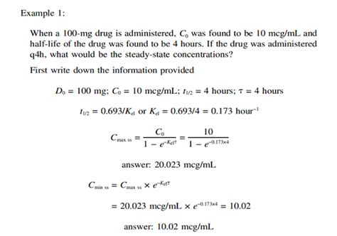 Image result for Loading Dose Formula