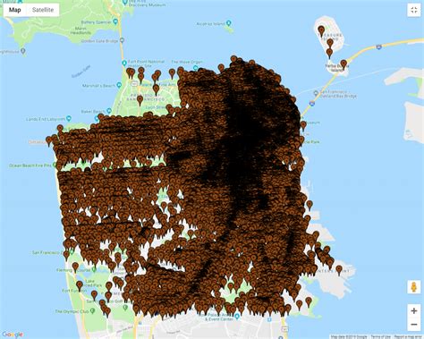 SF Poop Map 的图像结果