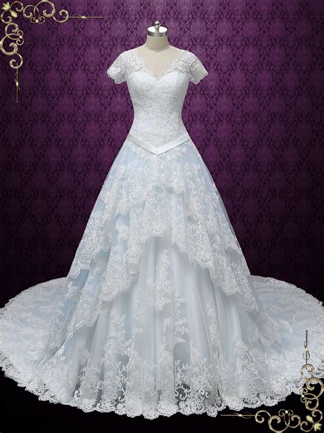 Cinderella Wedding Dress With Sleeves