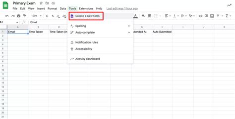 Google Form Sheet Tutorial 的图像结果