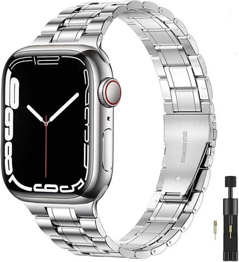 Spigen Modern Fit Metal Strap for Apple Watch Ultra (49mm) | 7 (45mm ...