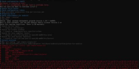 Buildozer Python 的图像结果