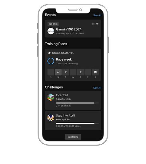 Garmin Connect Menu 的图像结果