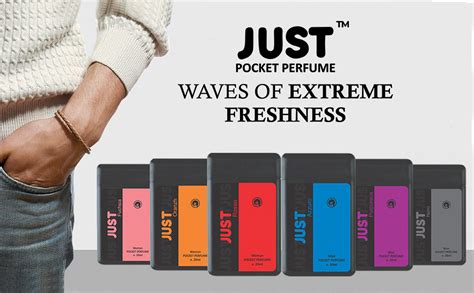 Buy Rankson JUST Pocket Perfume - Pack of 3 - AZZURO, PURPUREUS & NERO ...